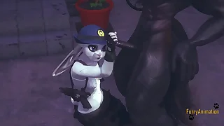 Zootropia Hentai Furry 3D - Judy Hopps Handjob & POV - Japanese Asian Manga anime game porn Yiff